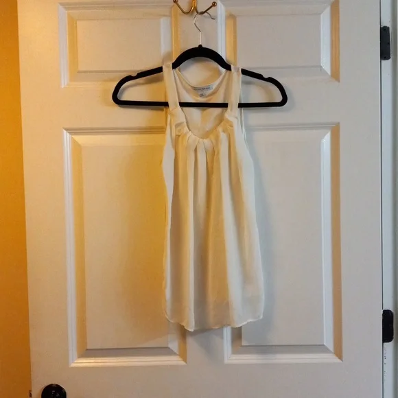 Banana Republic White Sleeveless Top Size XS - Picture 1 of 4